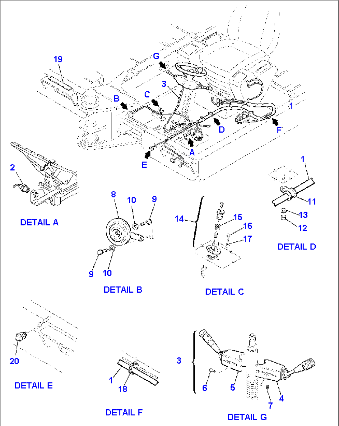 ELECTRICAL SYSTEM (COLUMN AND SERVICE LINE)