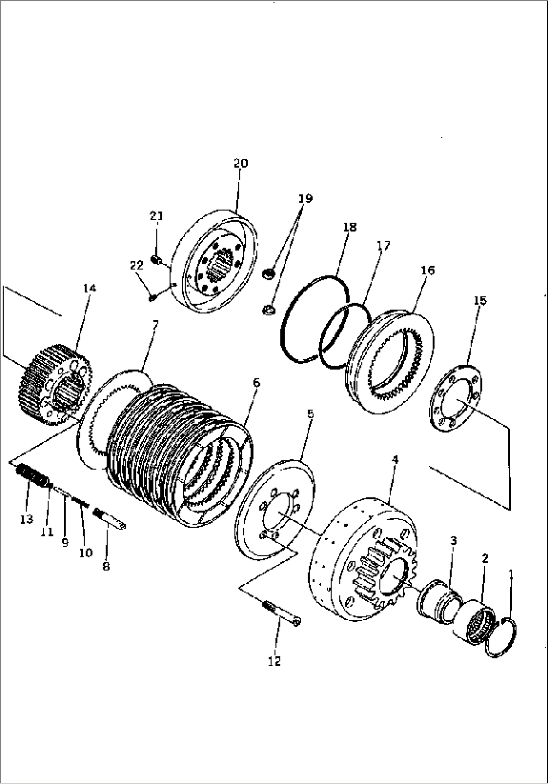 CLUTCH (FOR TOWING WINCH)