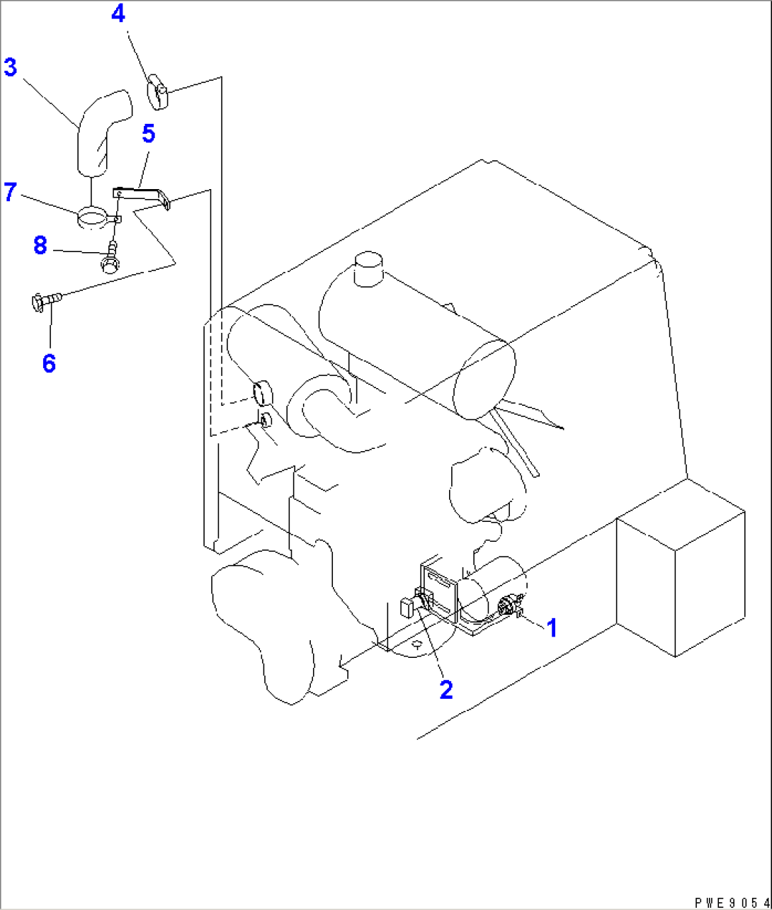 ENGINE (AIR CLEANER AND RELATED PARTS)(#10001-11500)