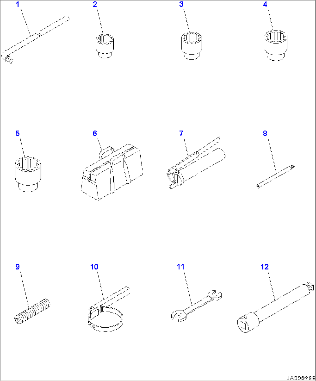 General Tool Set (#3001-)