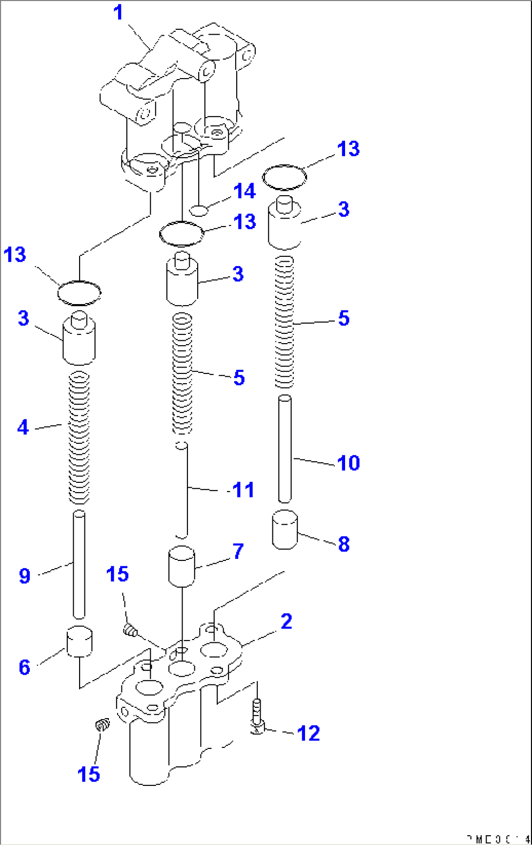TRANSMISSION ACCUMULATOR VALVE (FOR EMERGENCY STEERING)