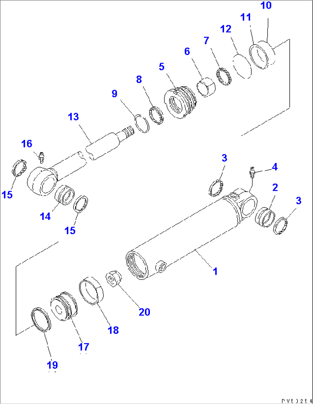 SCARIFIER CYLINDER(#10001-11034)