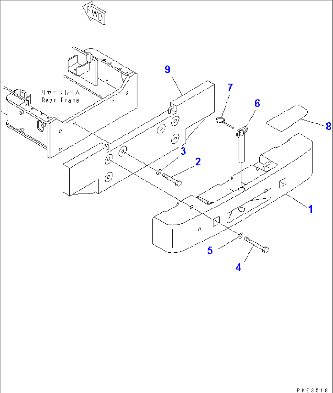 COUNTER WEIGHT (WITH ADDITIONAL WEIGHT)