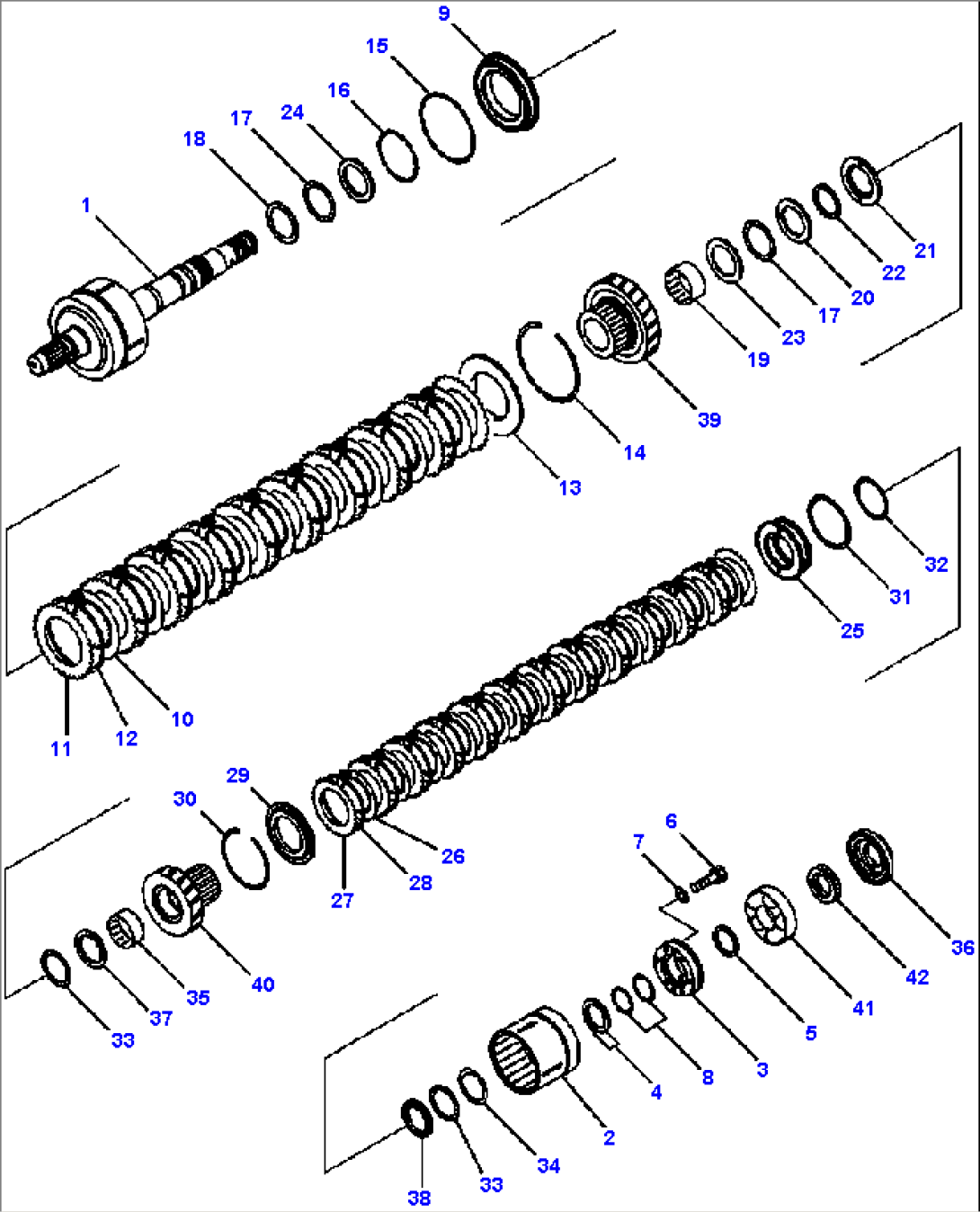 F4350-54A0 TRANSMISSION 3RD AND 4TH CLUTCH