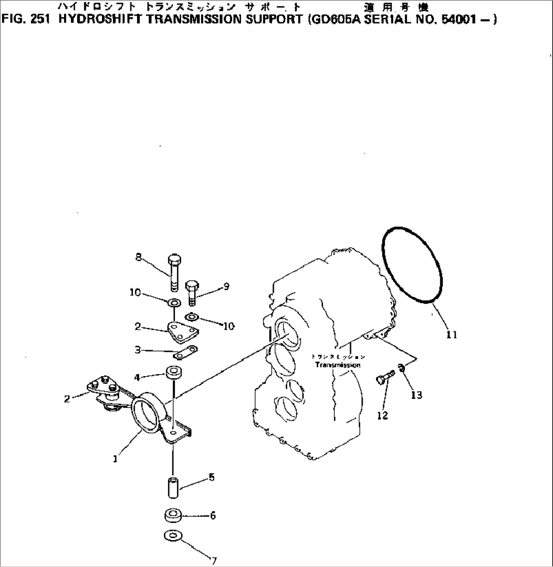 TRANSMISSION SUPPORT