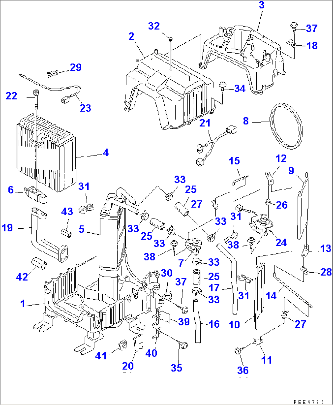 AIR CONDITIONER (AIR CONDITIONER UNIT 1/2)(#53001-54094)