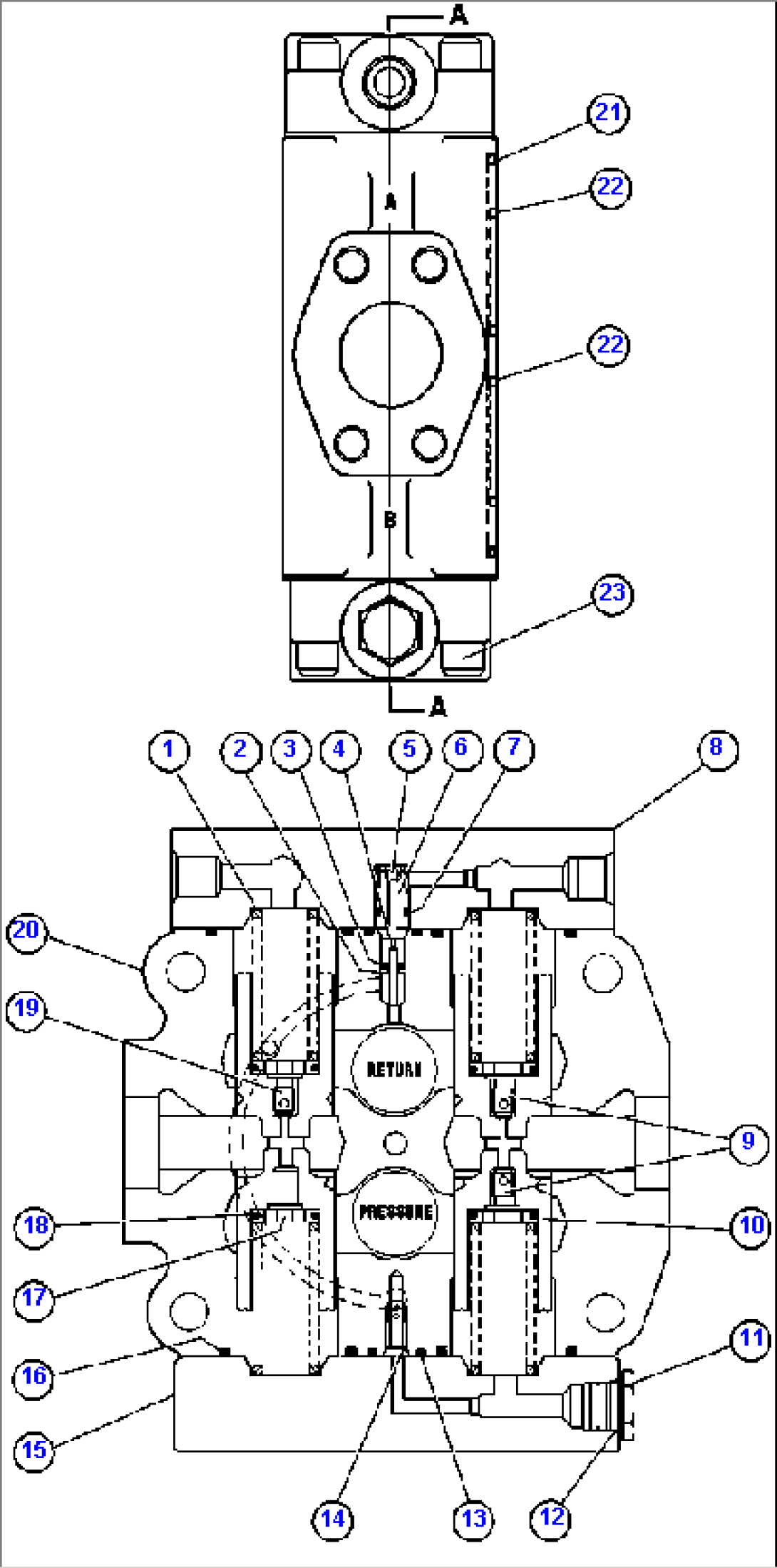 SPOOL SECTION ASSEMBLY (VE6208)