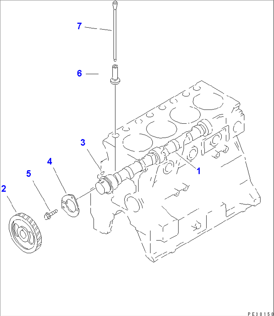 CAMSHAFT AND TAPPET
