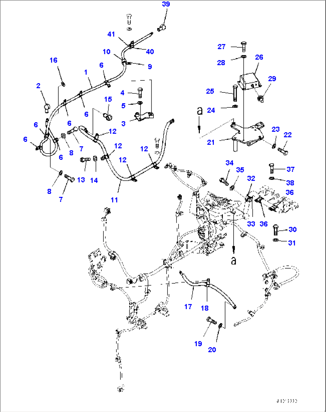 Engine Wiring Harness, Cable (#22001-)