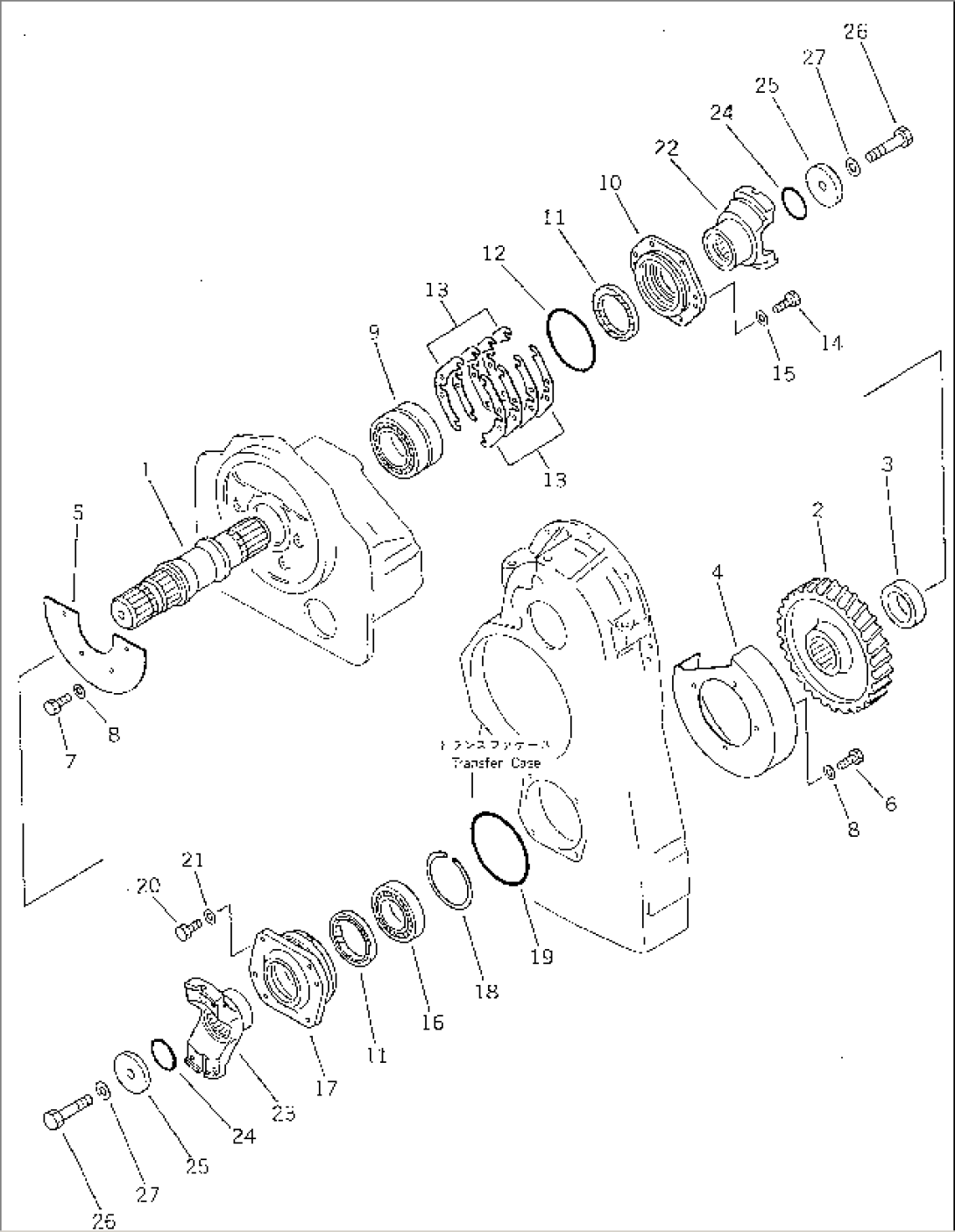 TRANSMISSION (OUTPUT SHAFT 2/2)
