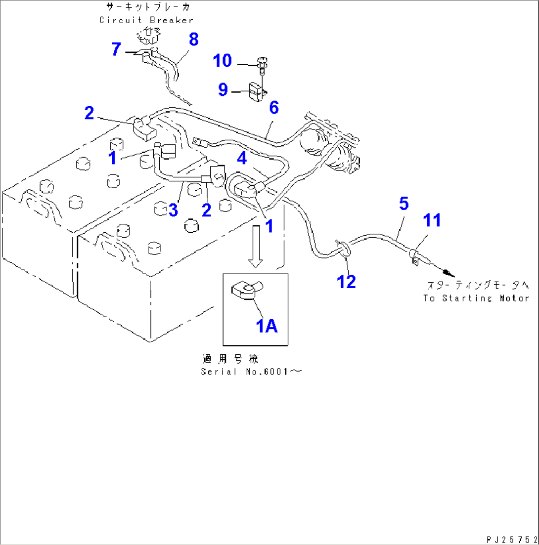 ELECTRICAL SYSTEM (OUTSIDE CAB) (6/11)(#5680-)