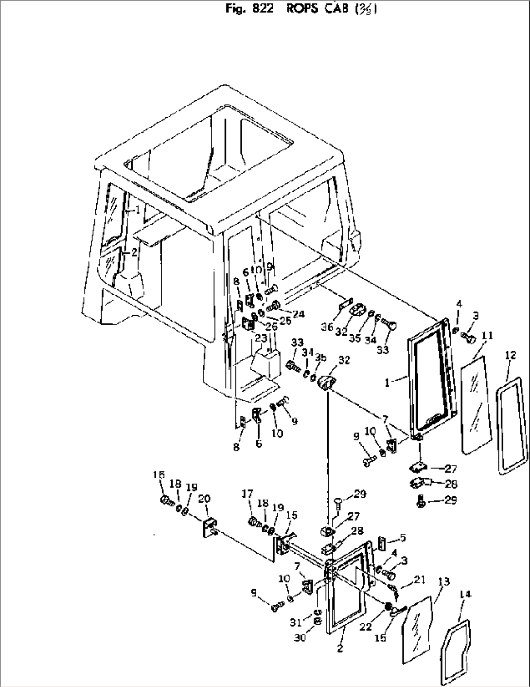 ROPS CAB (2/3)