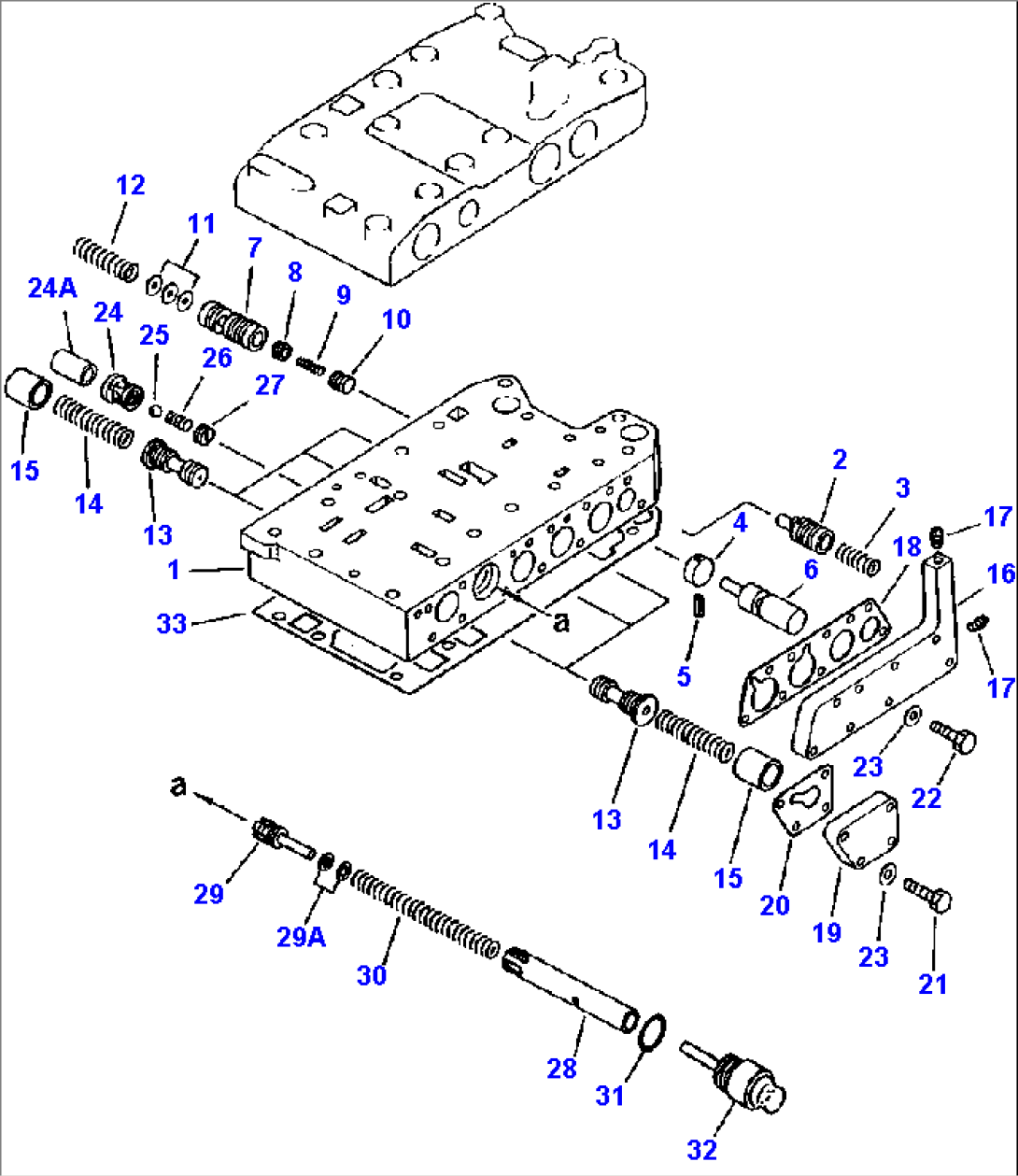 FIG NO. 2522 TRANSMISSION INNER CONTROL VALVE