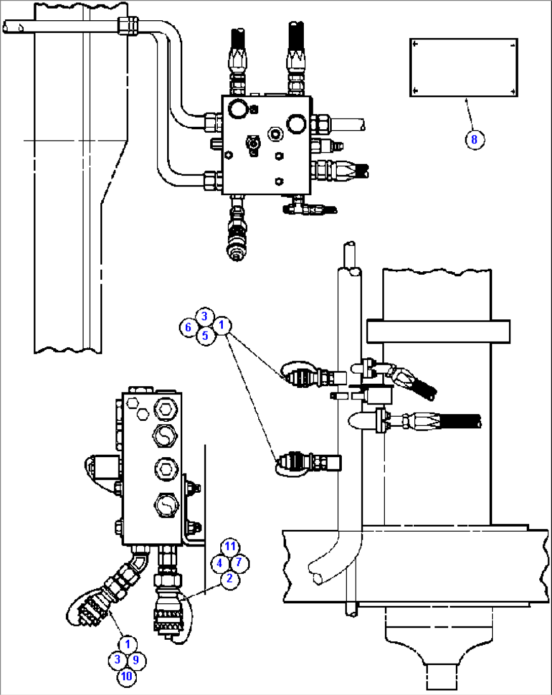 QUICK DISCONNECT - HOIST & STEERING