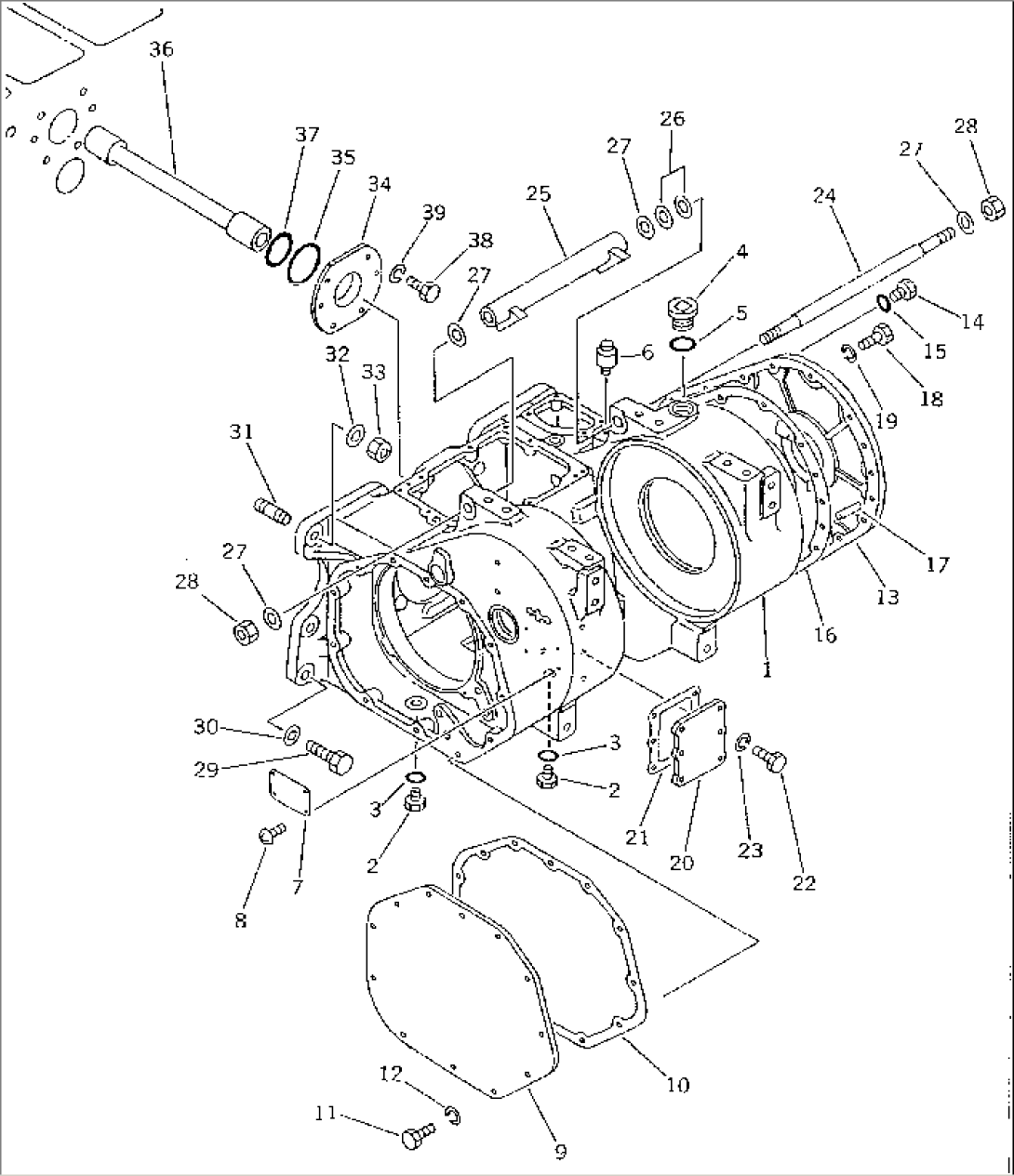 TOWING WINCH (GEAR CASE)