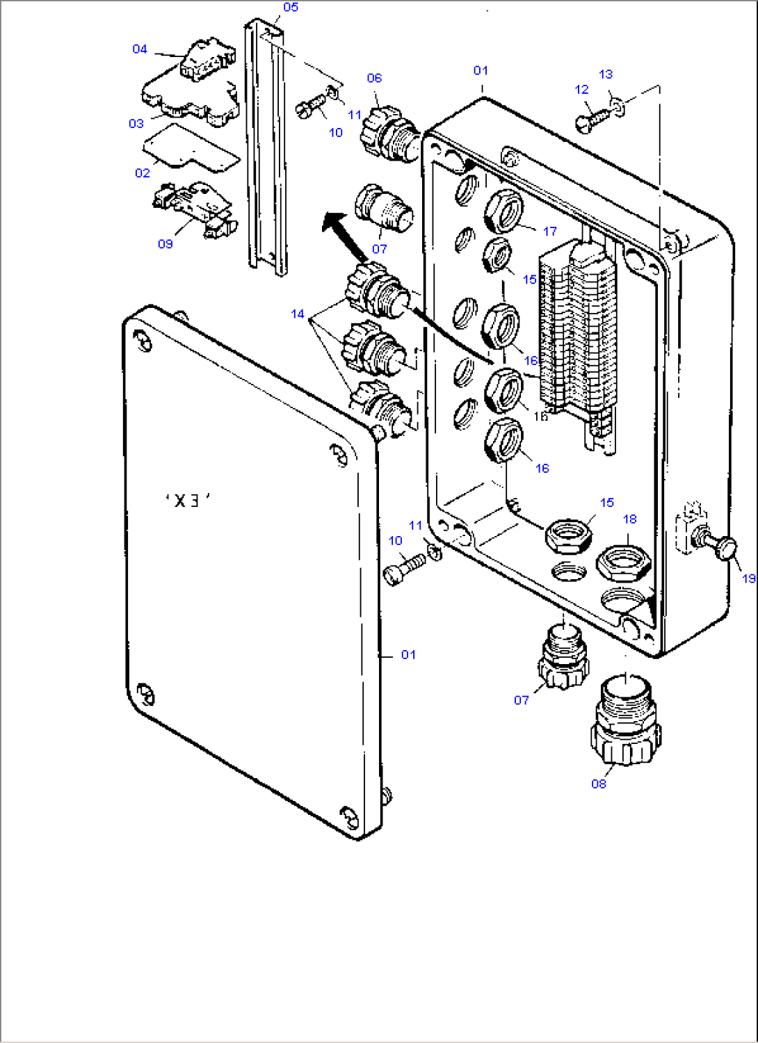 Junction Box on Oil Tank