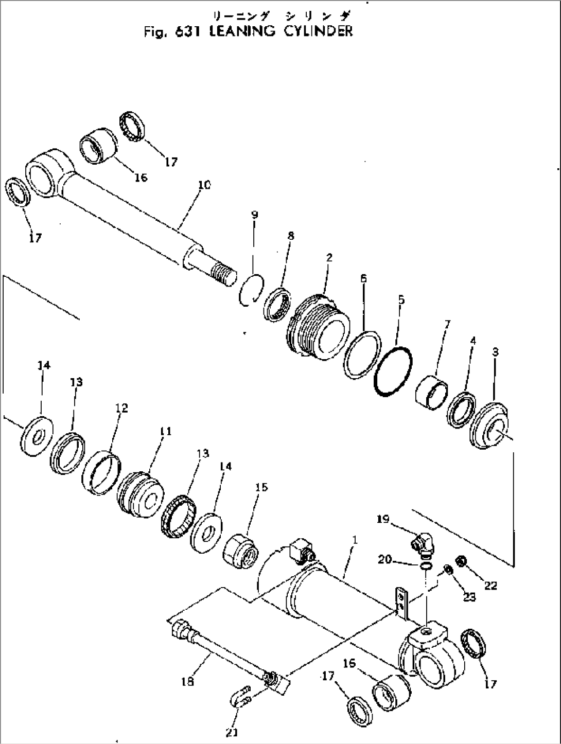 LEANING CYLINDER