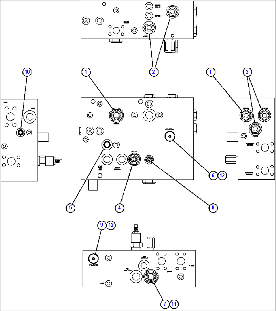 BLEED DOWN MANIFOLD (PC1493)