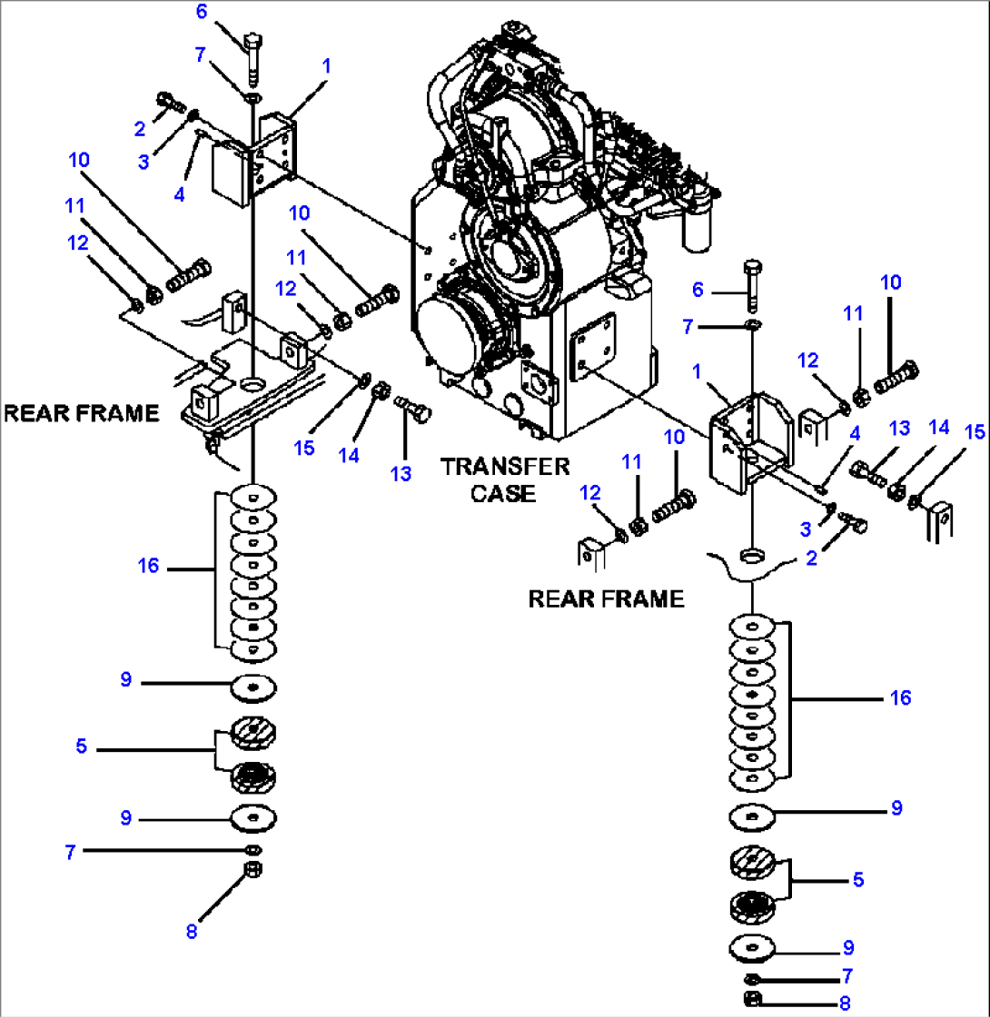 F4810-01A0 TORQUE CONVERTER AND TRANSMISSION MOUNTING