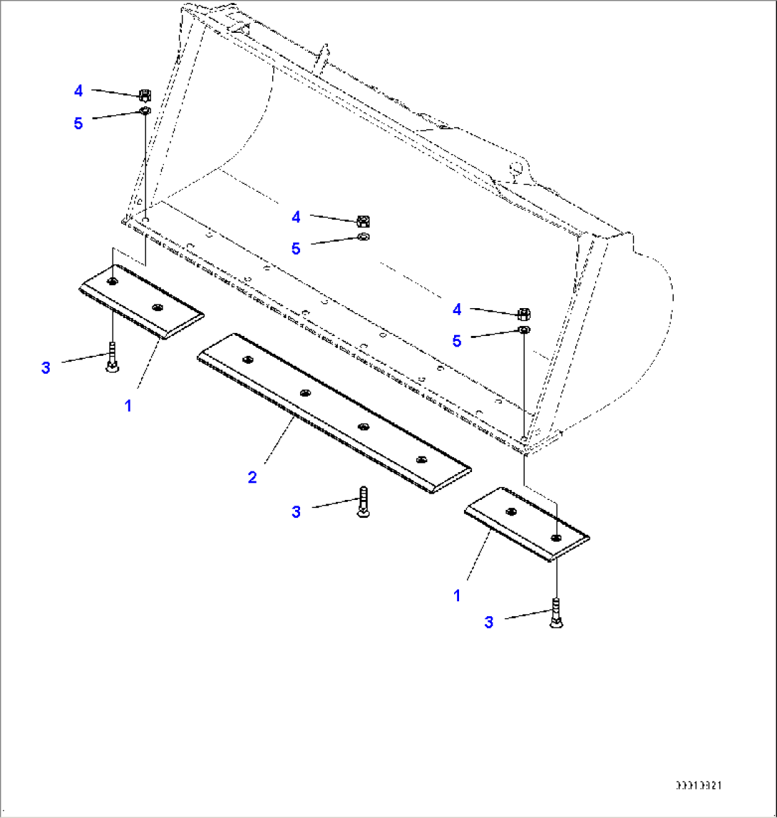 Bolt On Cutting Edge (#75750-)