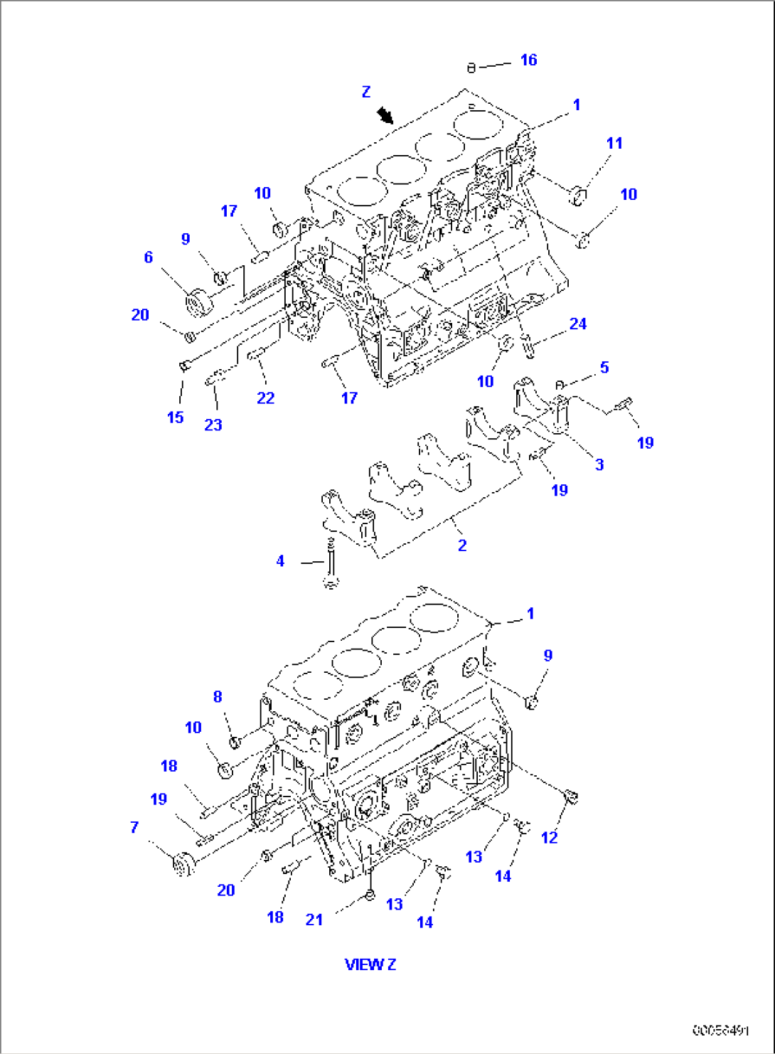 CYLINDER BLOCK, GAUGE CYLINDER