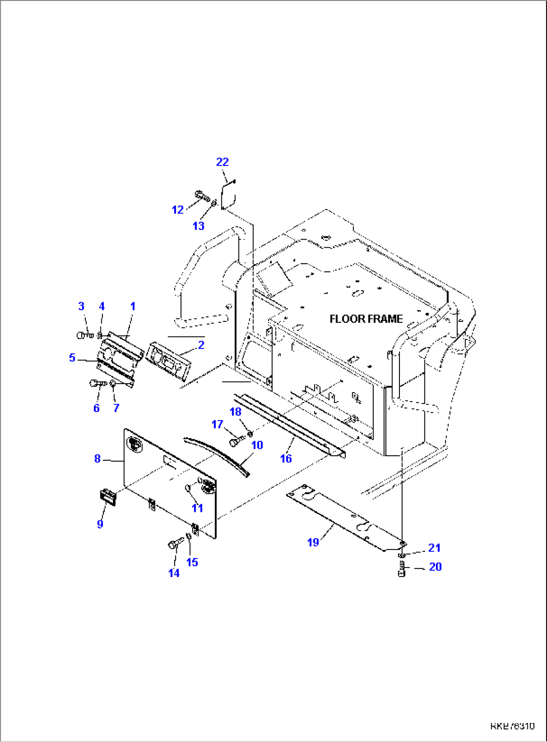 PLATFORM COVER (FOR CANOPY) (2/2)