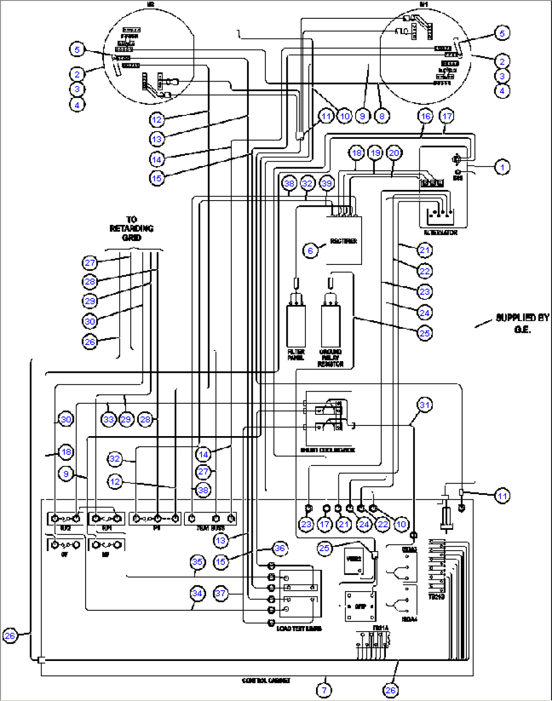 ELECTRIC POWER COMPONENTS WIRING