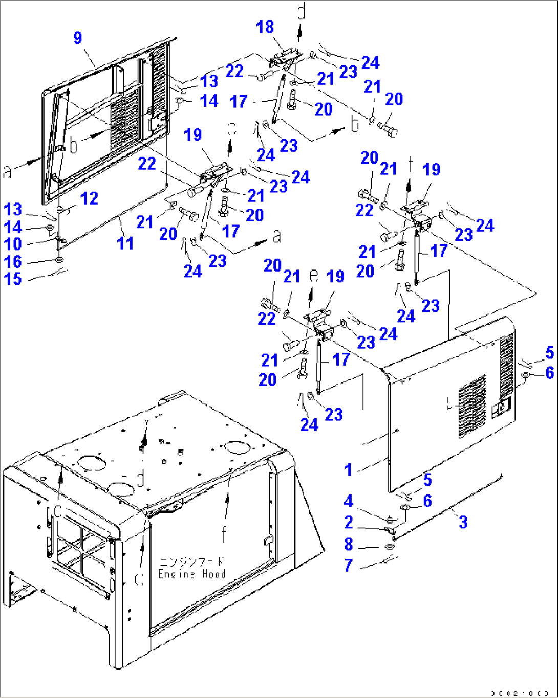 HOOD (DOOR) (SUPPER SILENT SPEC.)