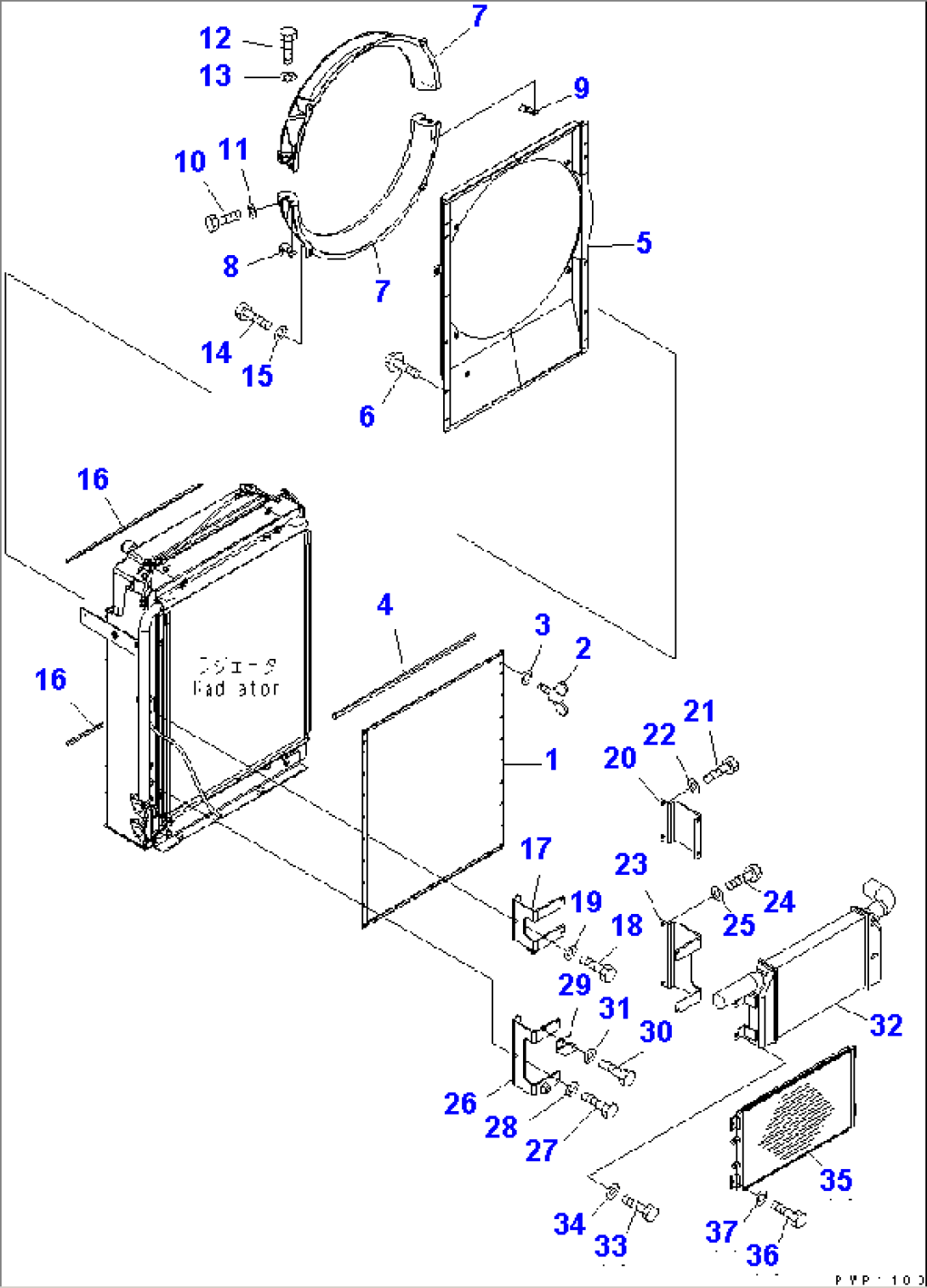 COOLING (AFTER COOLER AND CONDENSER)(#K40001-K40391)