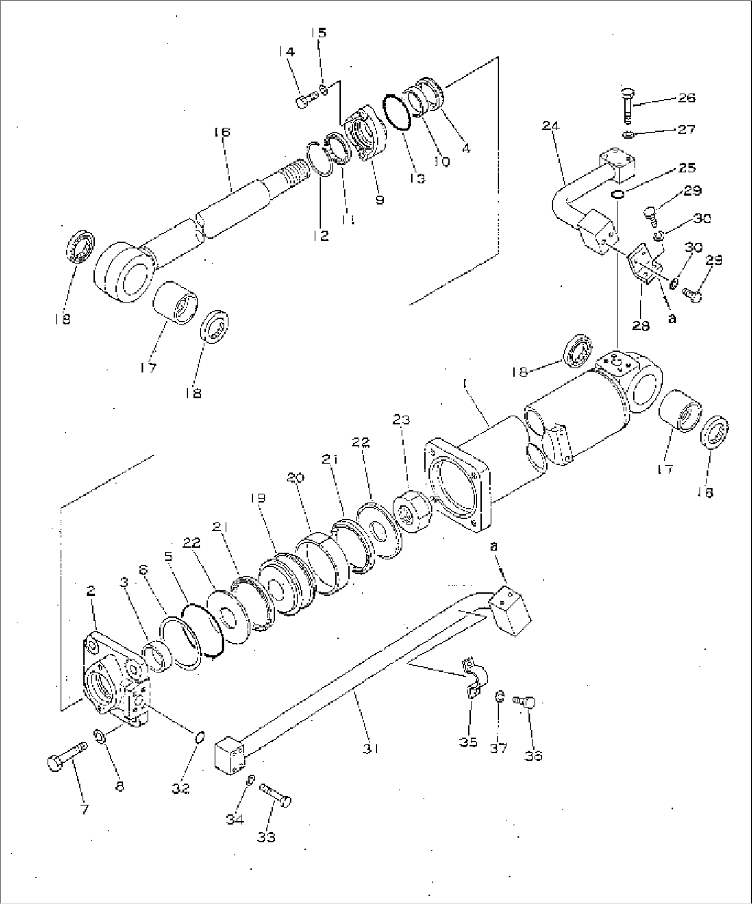 DUMP CYLINDER(#2001-2129)