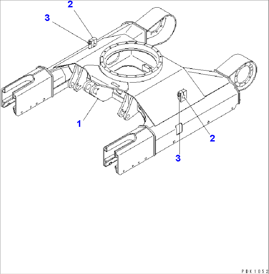 TRACK FRAME (FOR GEOMASTER)(#3139-)