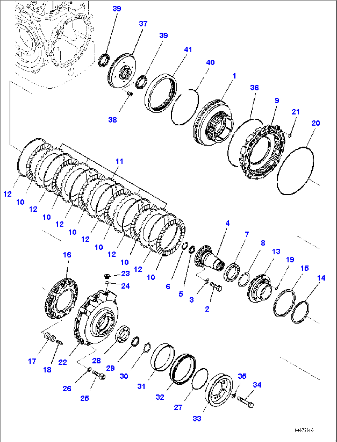 Power Train, Brake (#22083-)