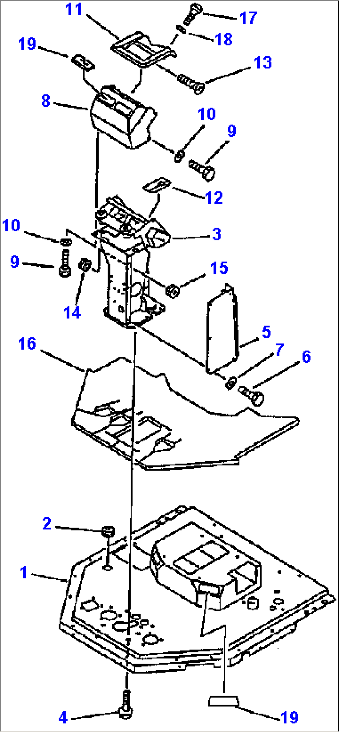 FLOOR FRAME AND DASHBOARD