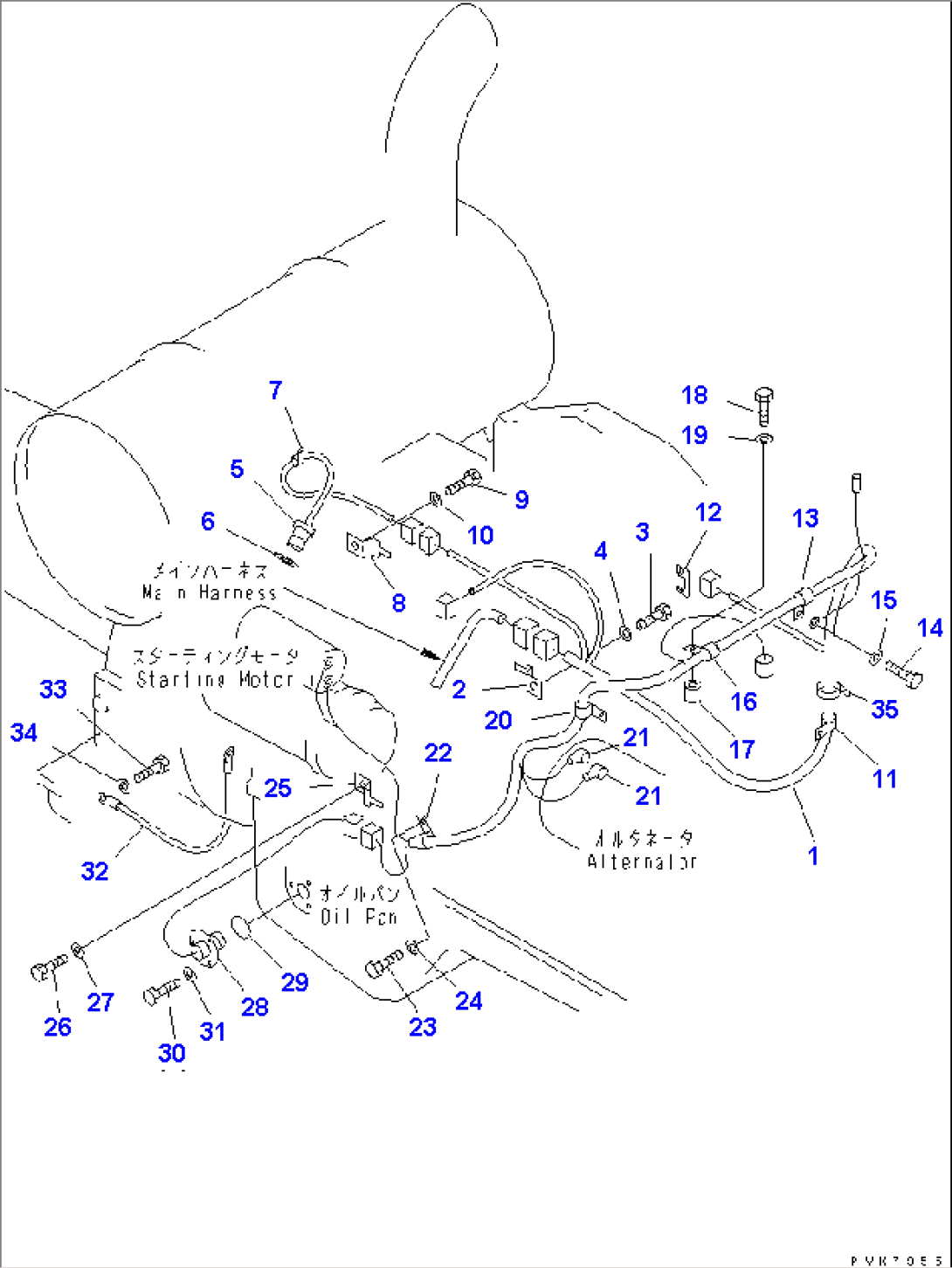 WIRING (ENGINE HARNESS)