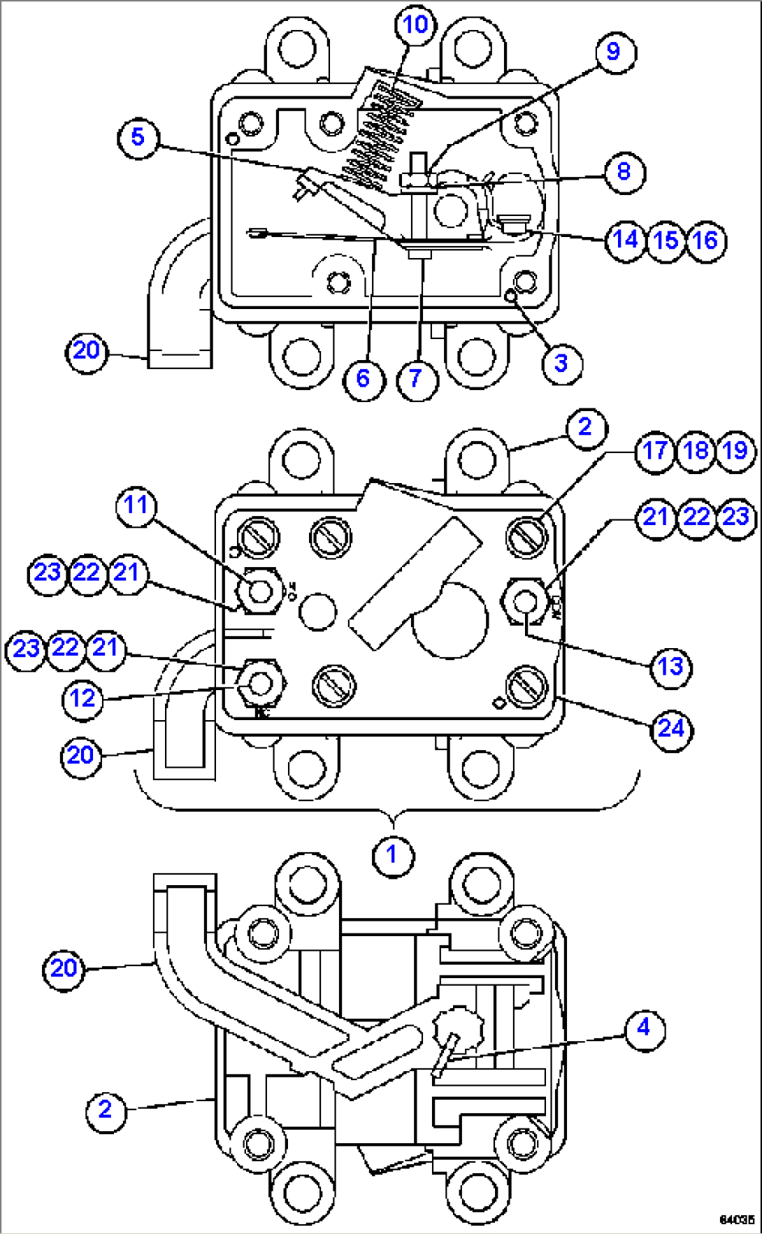 POSITION SENSOR INTERLOCK VE3530