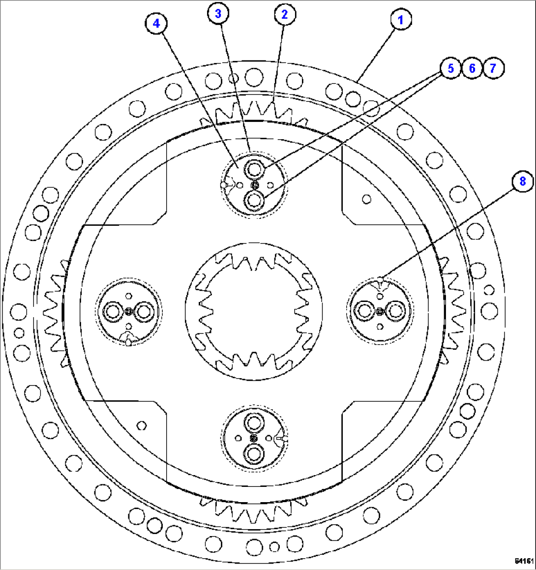 CARRIER ASSEMBLY - LOW SPEED XA4490
