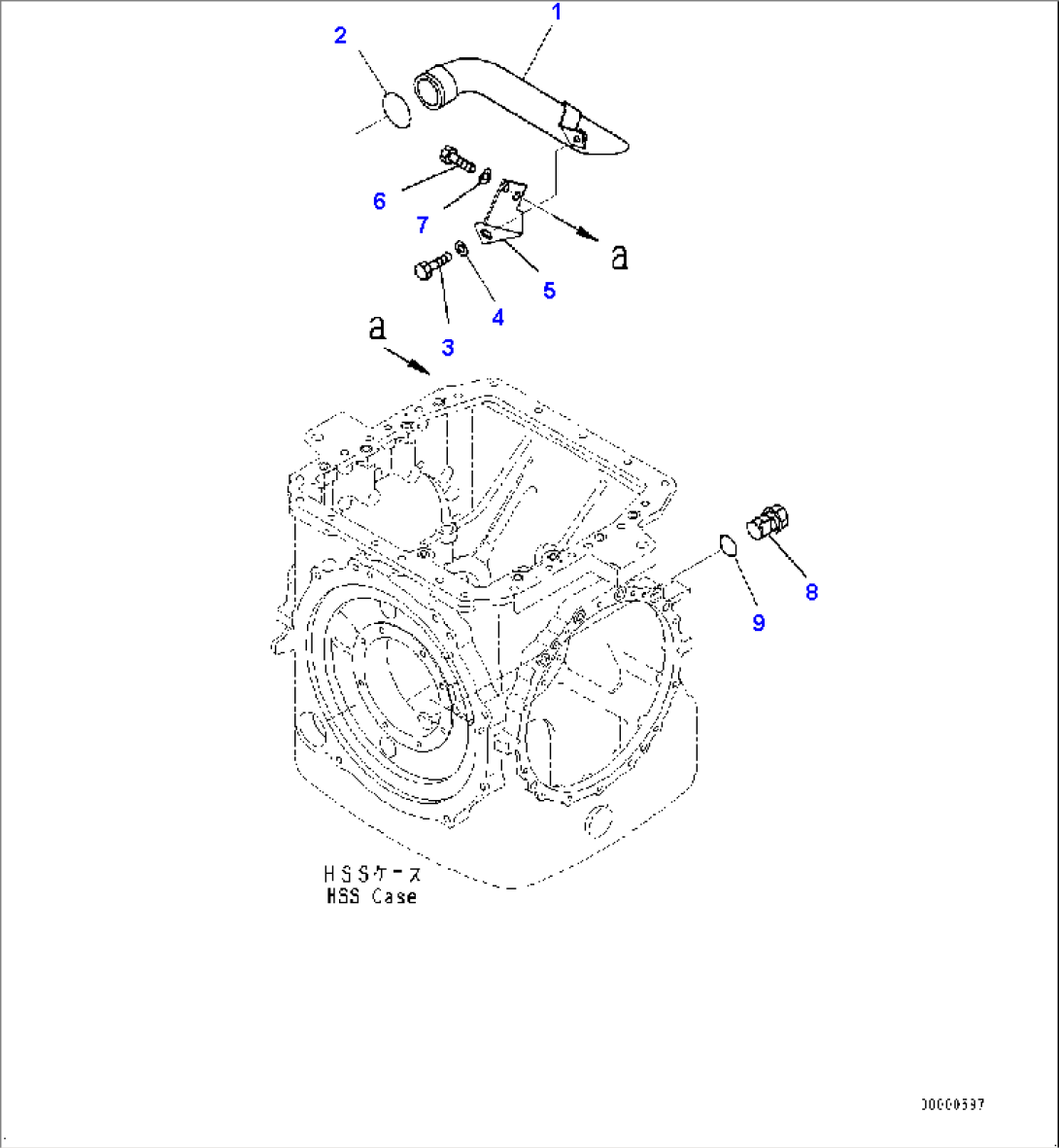 Power Train, Steering Support (#1006-)