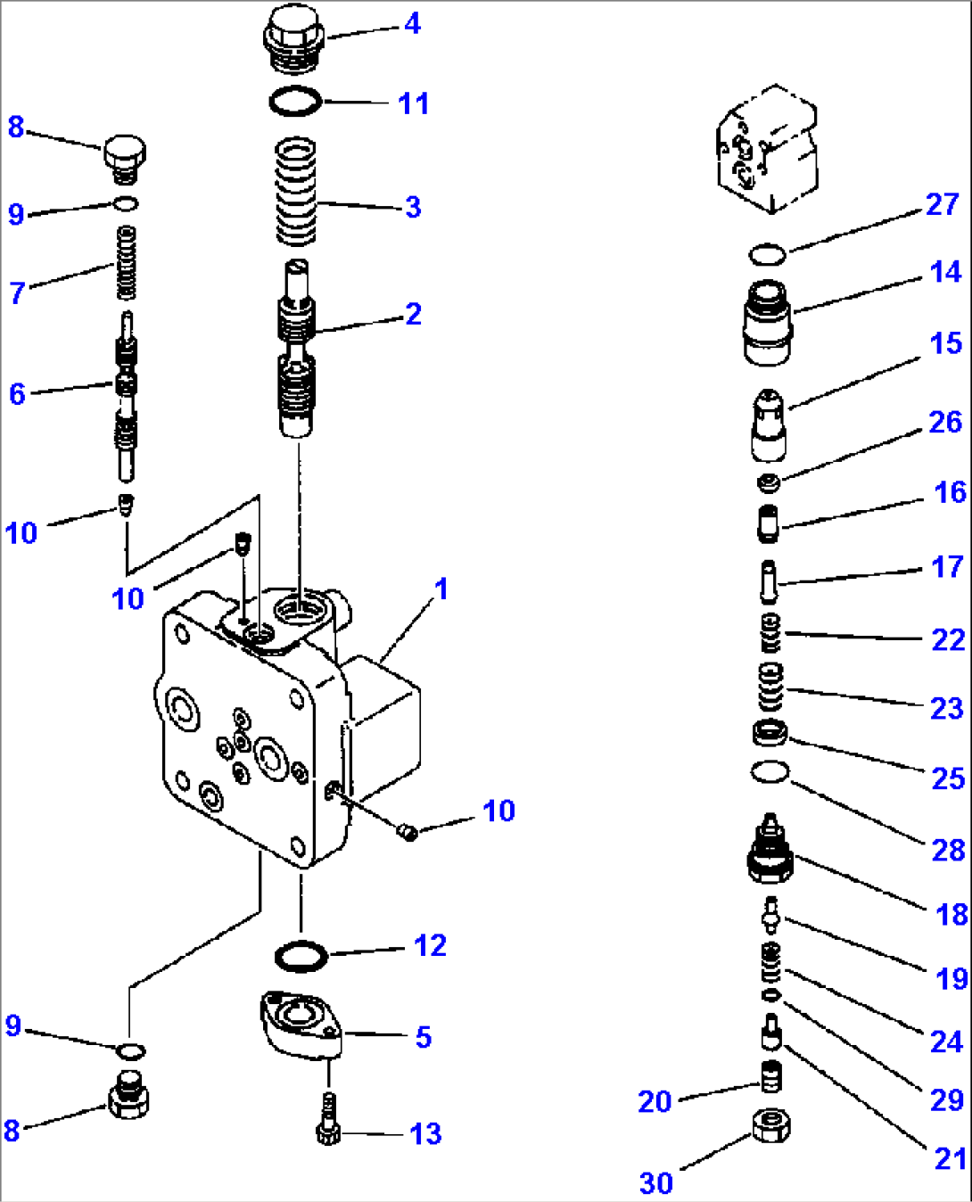 FIG. H0120-53A2 MAIN VALVE (3/15) - 2 ACTUATOR