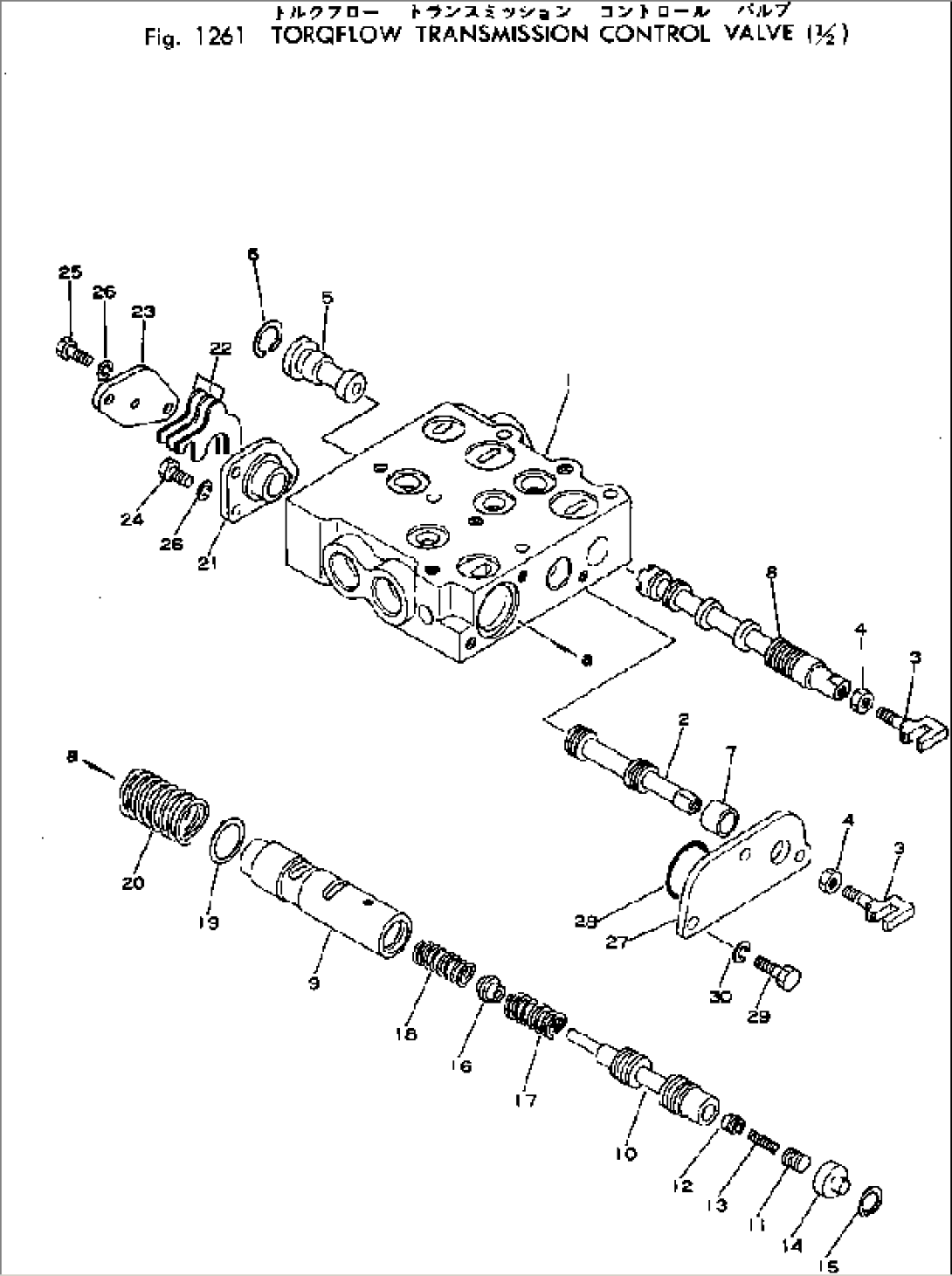 TORQFLOW TRANSMISSION CONTROL VALVE (1/2)