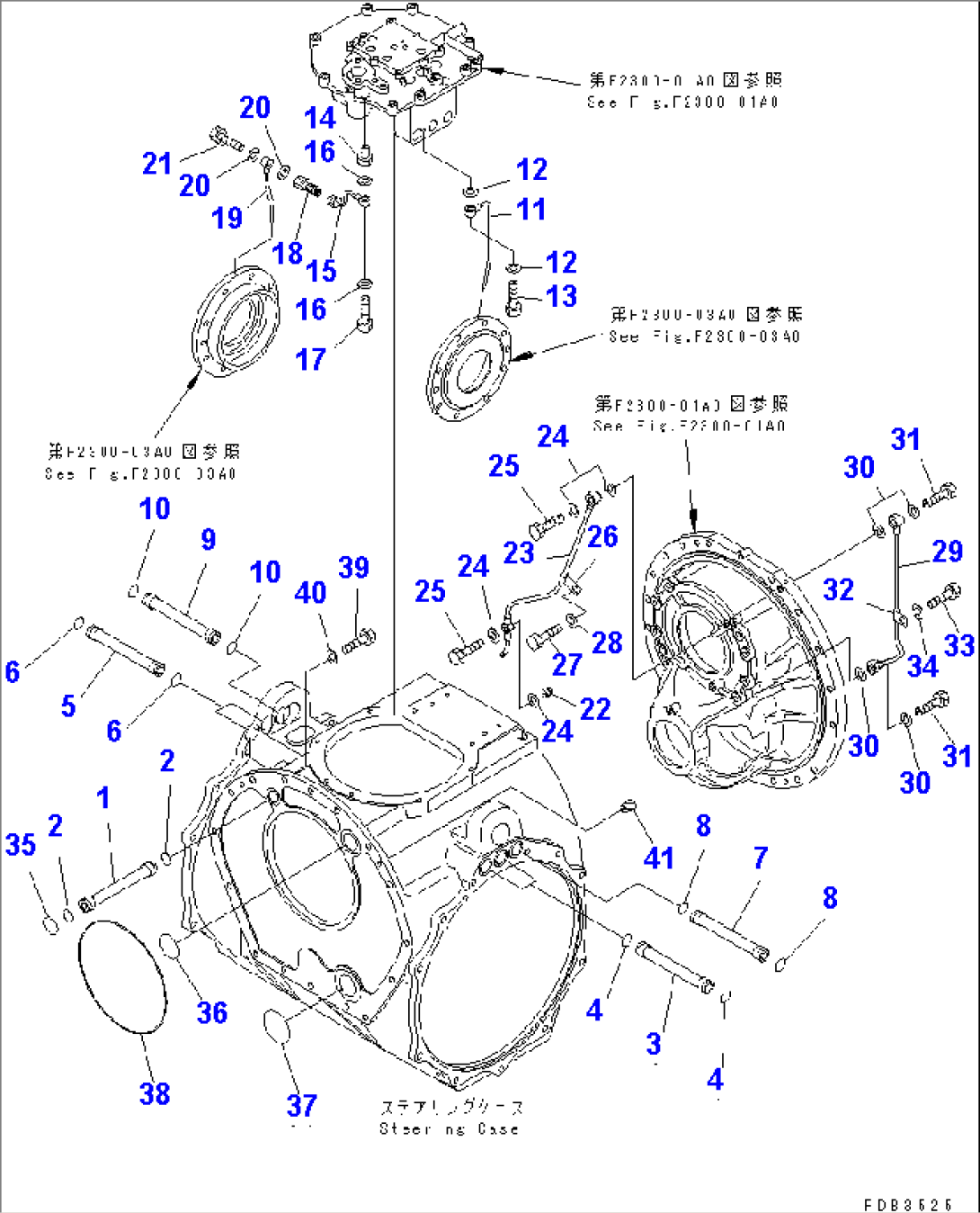 STEERING AND BRAKE PIPING