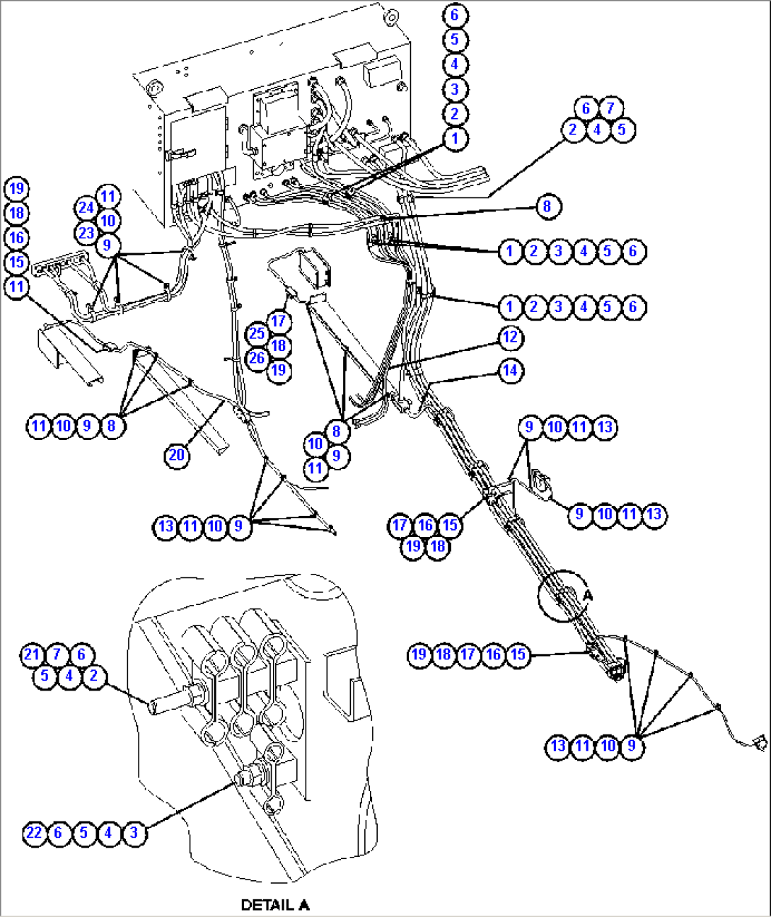 CONTROL CABINET WIRING - FRAME