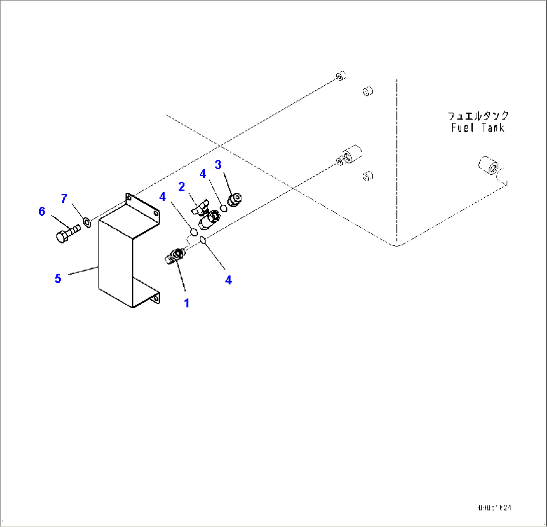 Fuel Tank, Suction Valve (#8173-)
