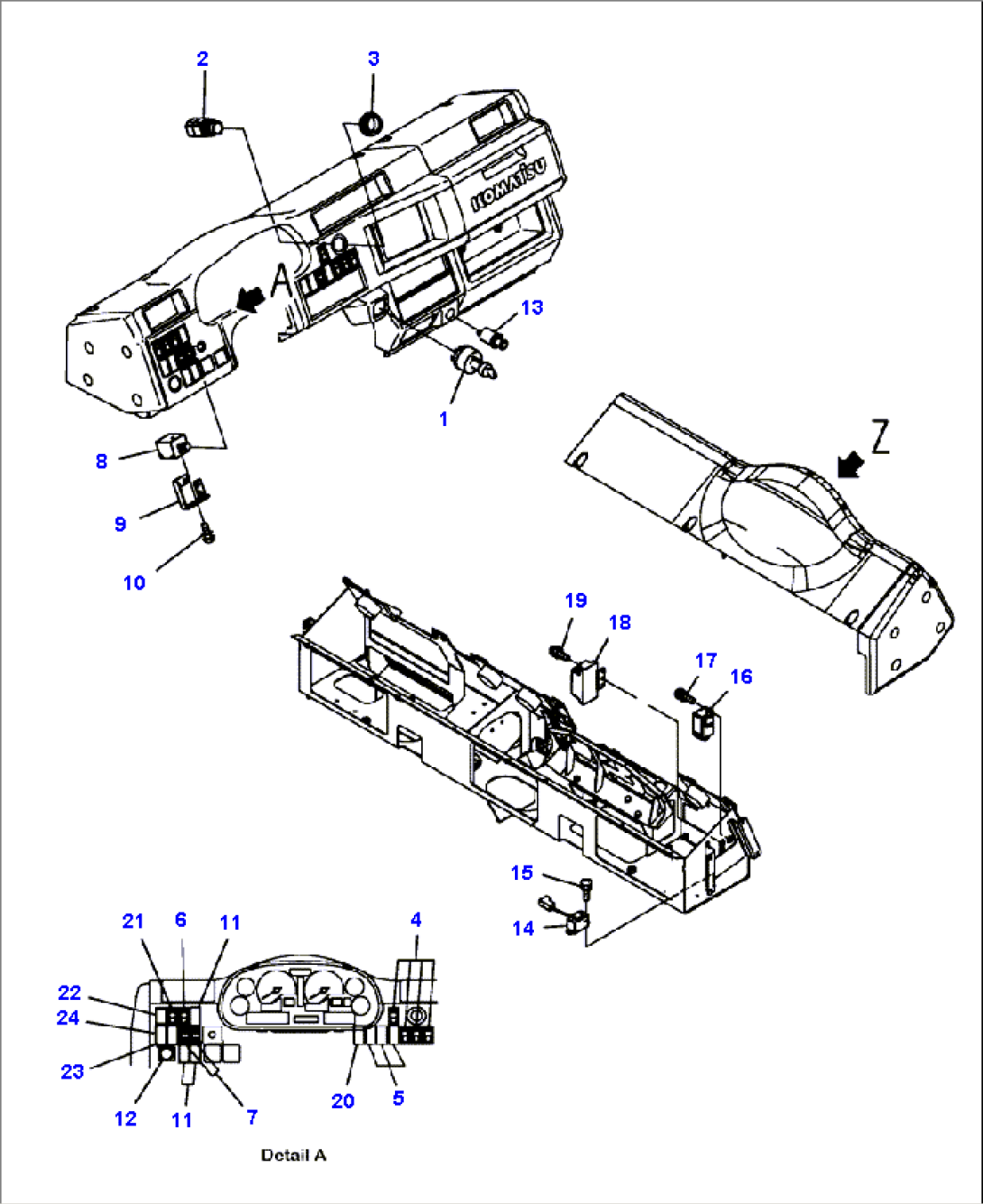 K0200-35A1 FLOOR WITH FOG LAMP