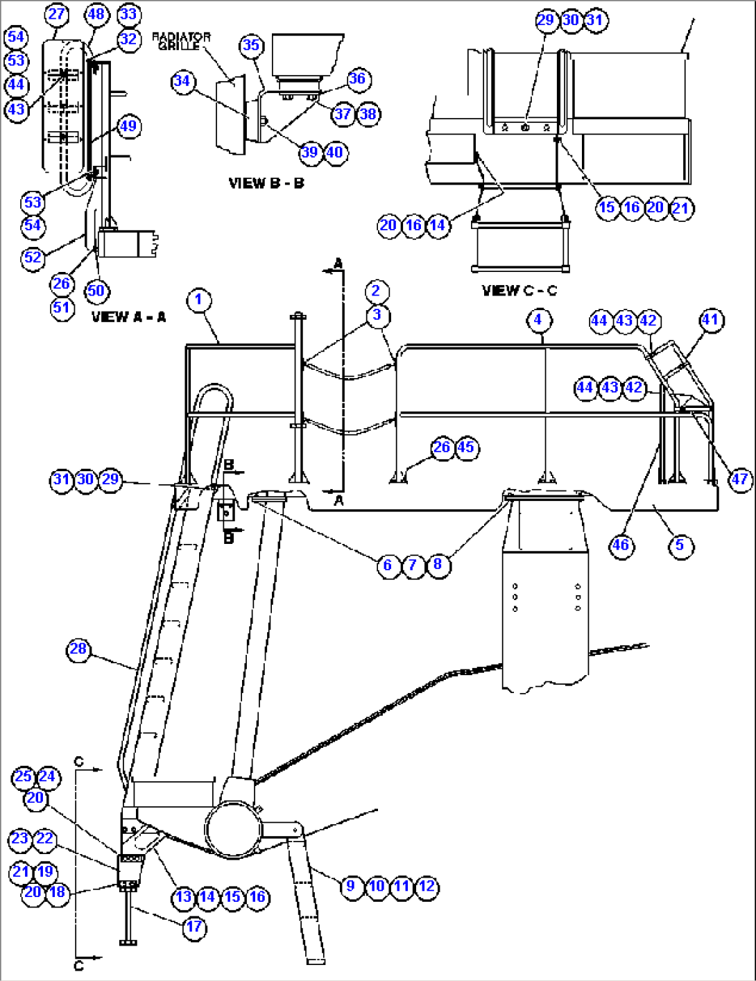 LEFT DECK, LADDER & STEP