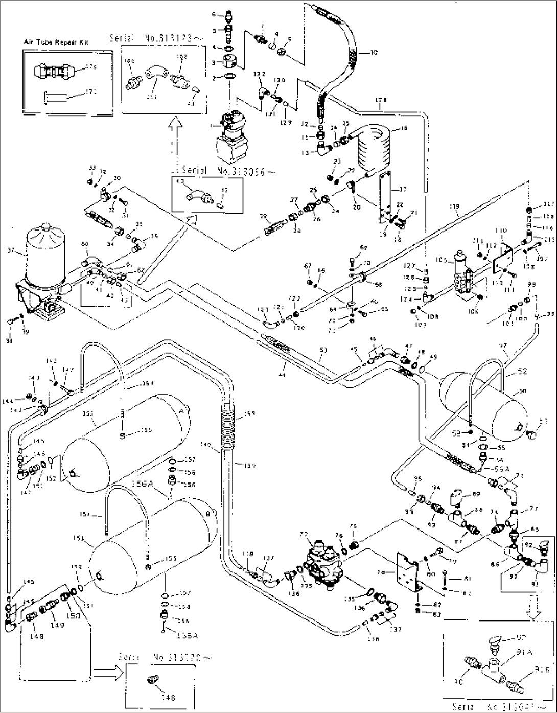 AIR SYSTEM¤ FRONT CHASSIS