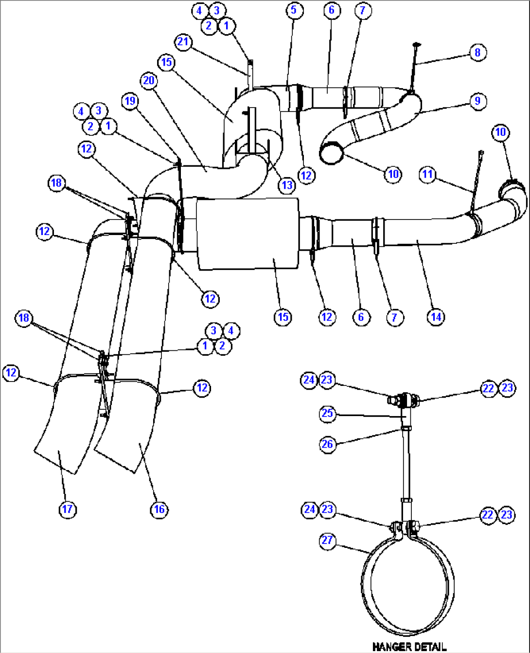 EXHAUST PIPING