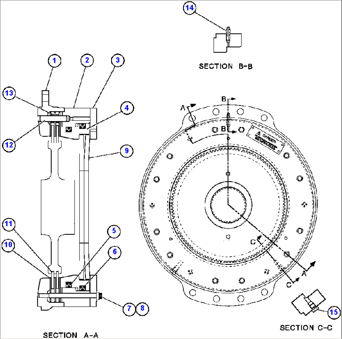 PARKING BRAKE ASSEMBLY (EF6160)