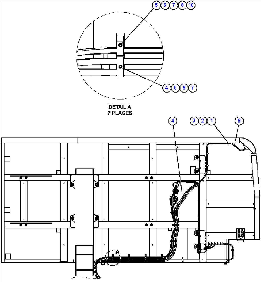 RIGHT DECK WIRING