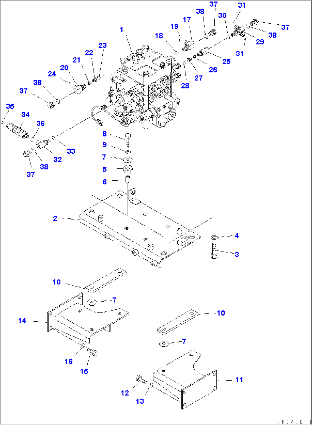 MAIN VALVE (2 SPOOL / PPC)
