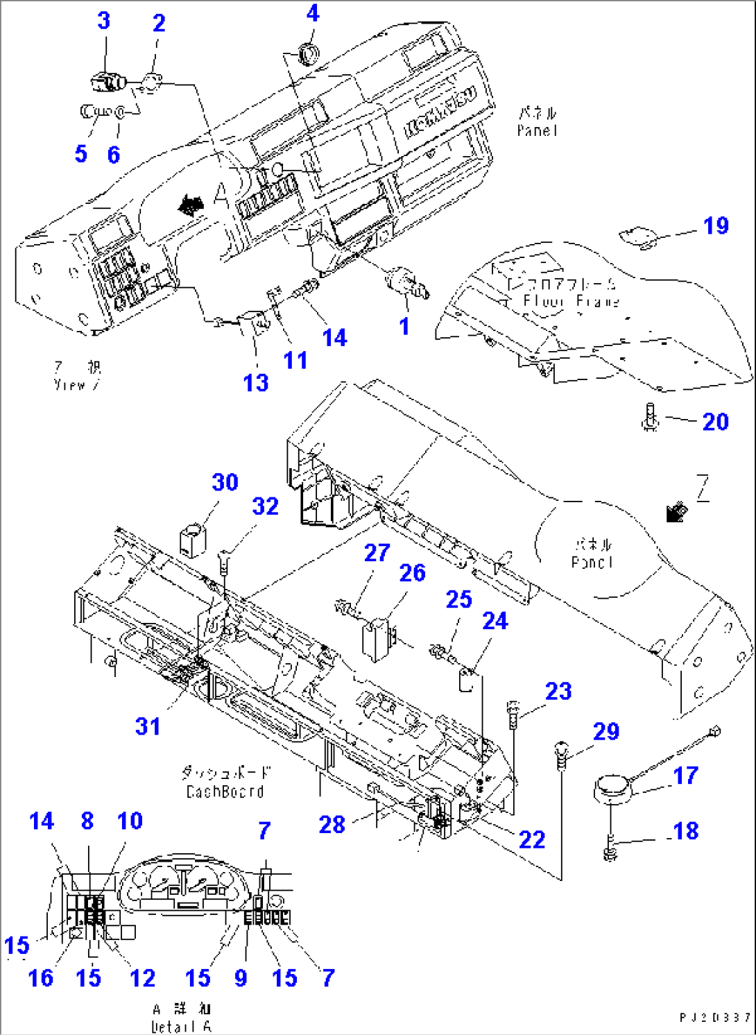 INSTRUMENT PANEL (ELECTRICAL SYSTEM)